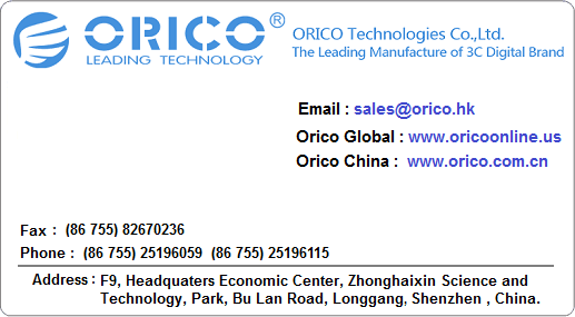 Orico_Contact_Card
