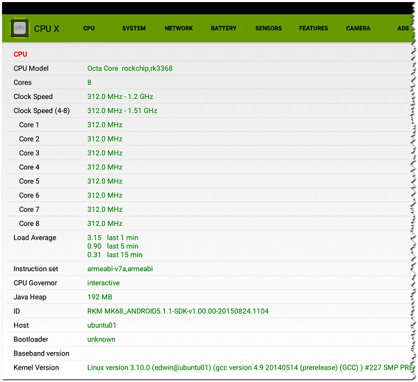 Rikomagic_MK68 CPU Z