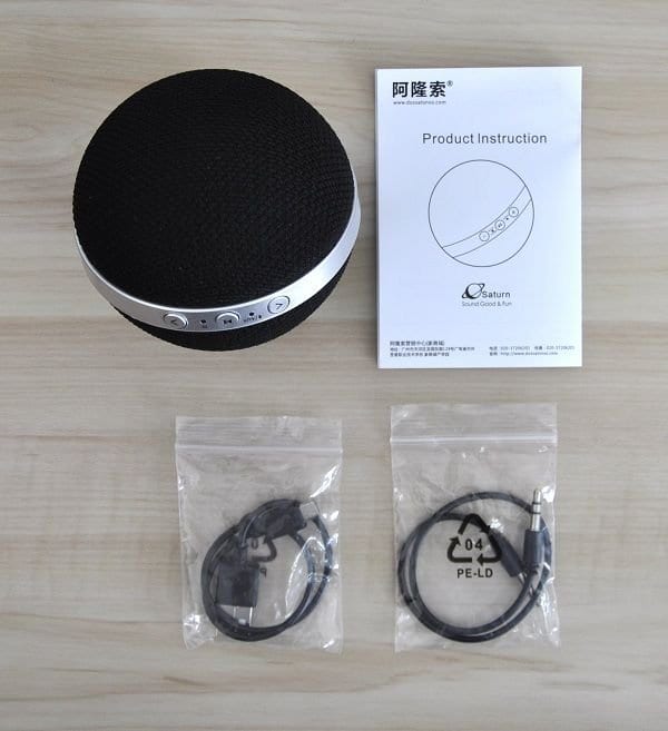ANONSUO_Bluetooth_Speaker_Unboxed_Items