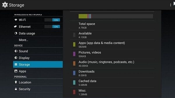 Wipao S3 Android Projector Storage