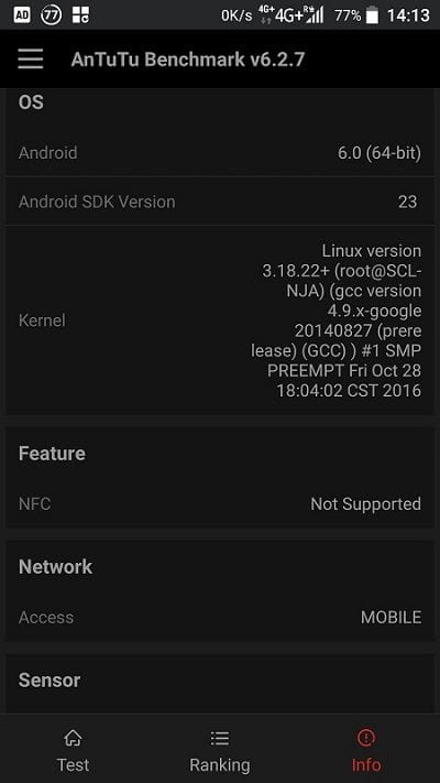 ZTE Blade A2 Plus AnuTuTu 9
