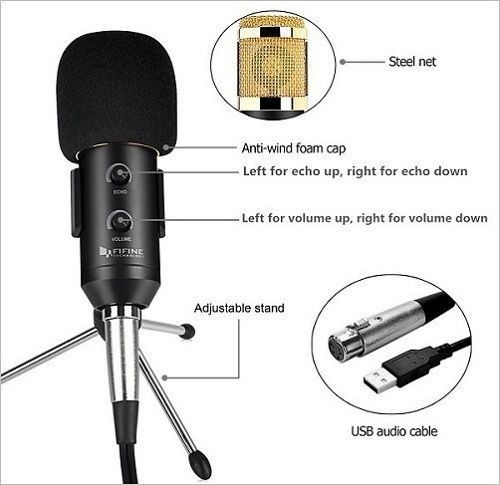 USB Desktop Microphone FIFINE K056