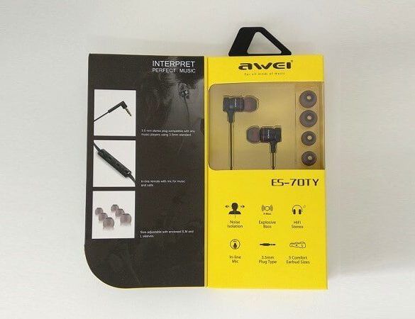 AWEIES 70TY Earphones Unboxing 1 AWEIES 70TY Earphones Unboxing 1