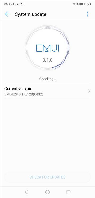 Huawei P20 Android 10
