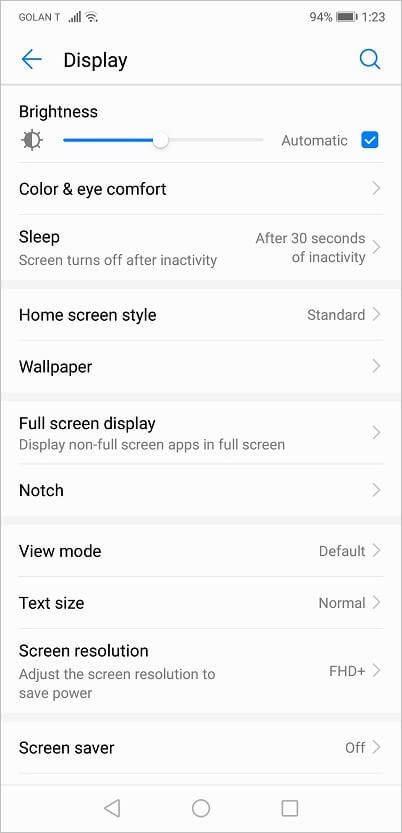 Huawei P20 Android 14