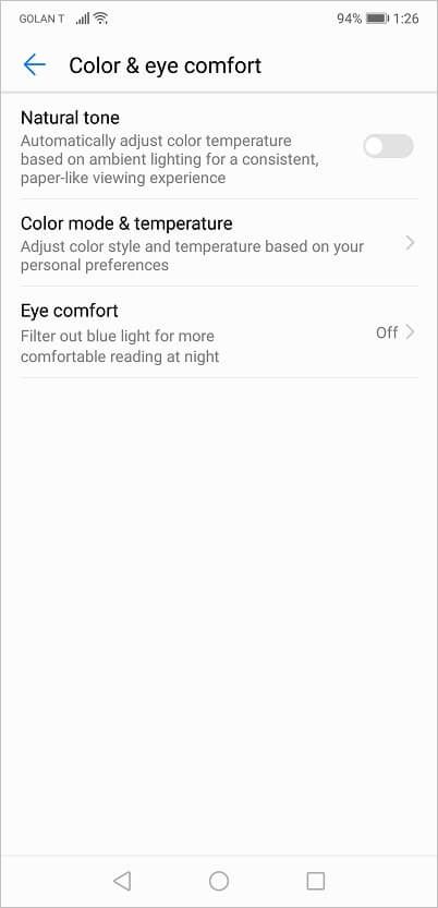 Huawei P20 Android 15