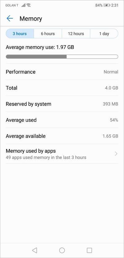 Huawei P20 Android 17