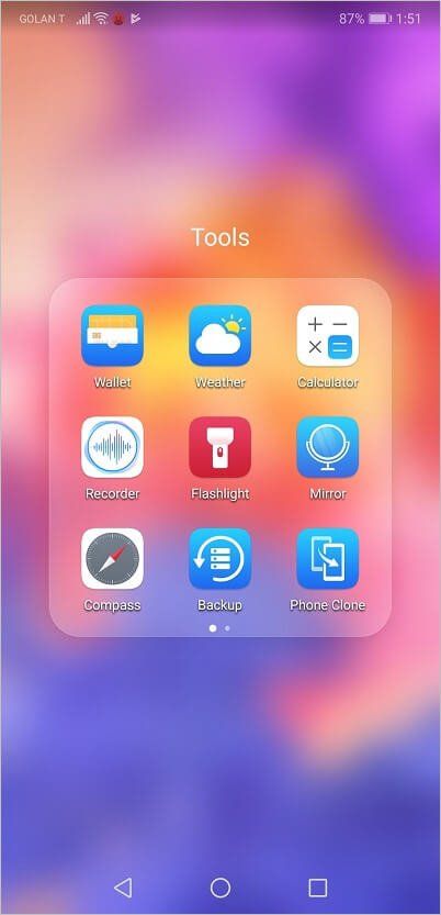 Huawei P20 Android 4