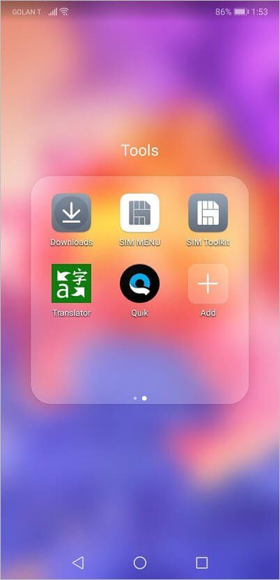 Huawei P20 Android 5