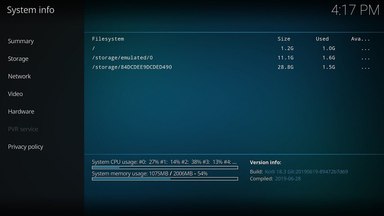 Ugoos Am6 Kodi Storage
