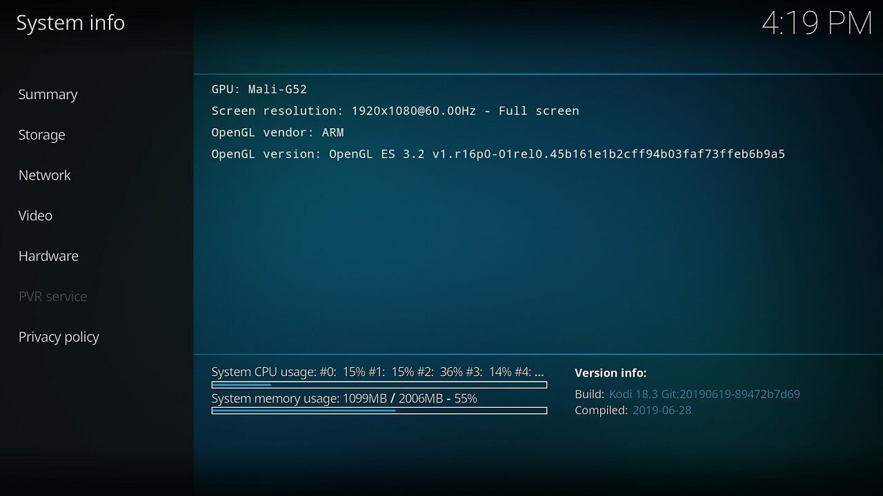 Ugoos Am6 Kodi Video