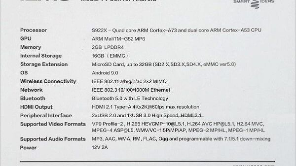 Ugoos AM6 Box P8 Ugoos AM6 Box P8