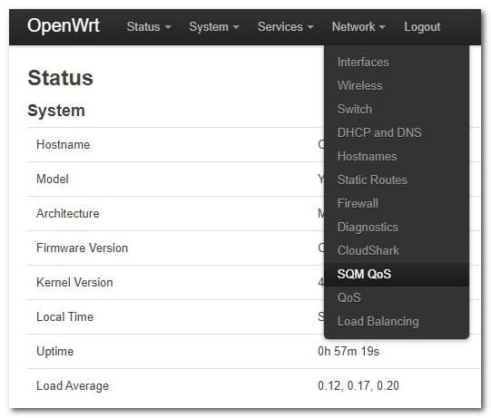 OpenWrt QoS