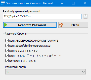 sordum random pass generator