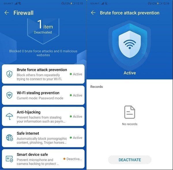 Huawei AX3 Pro Firewall P1 Huawei AX3 Pro Firewall P1