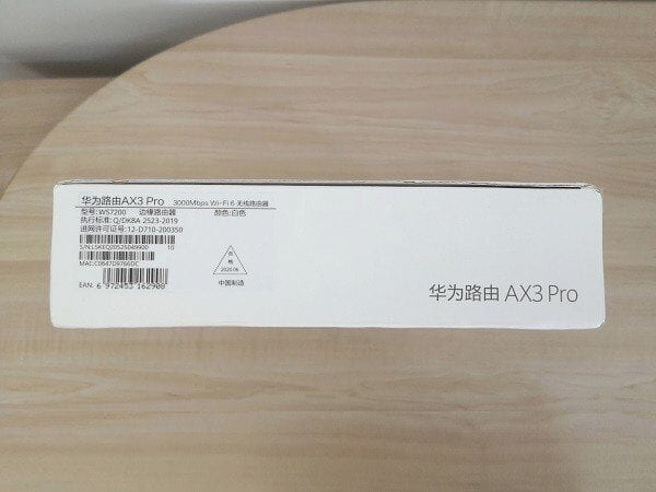 Huawei AX3 Pro PKG P6 Huawei AX3 Pro PKG P6
