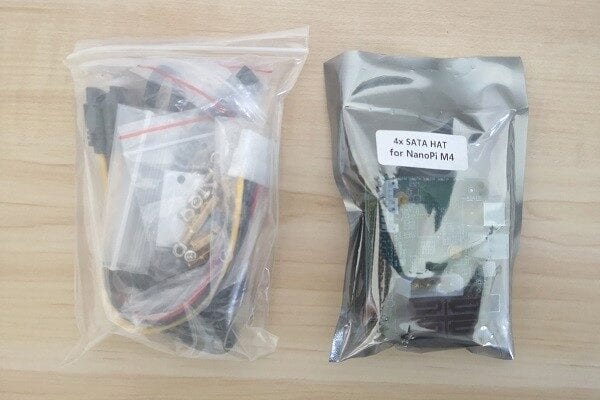 NanoPi M4 SATA HAT Pkg1