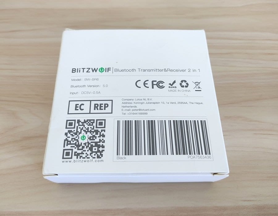 BR6 Audio Adapter Package 2