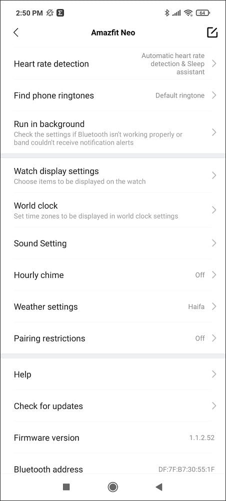 Amazfit Neo Watch Zeep 08