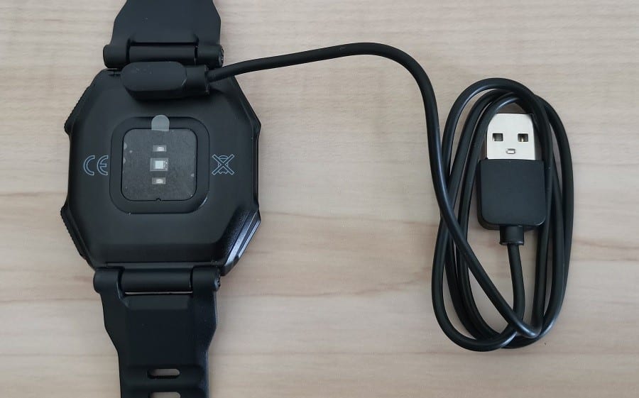 Kospet-Rock Smartwatch Charging