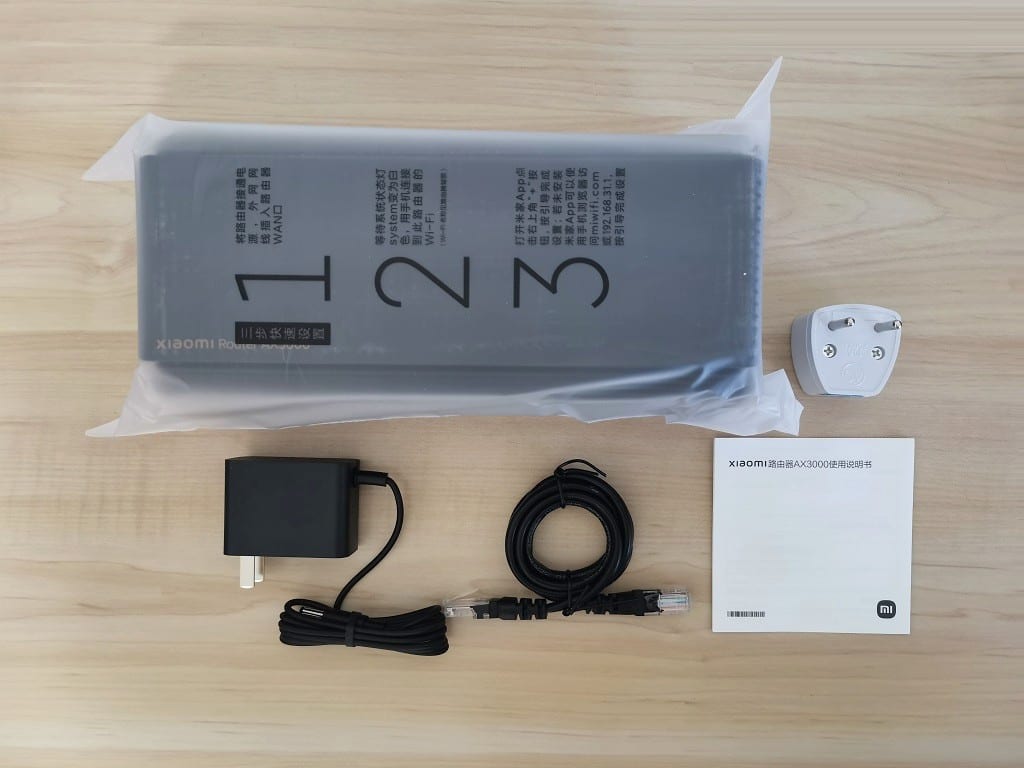 Xiaomi Ax3000 Unbox 4