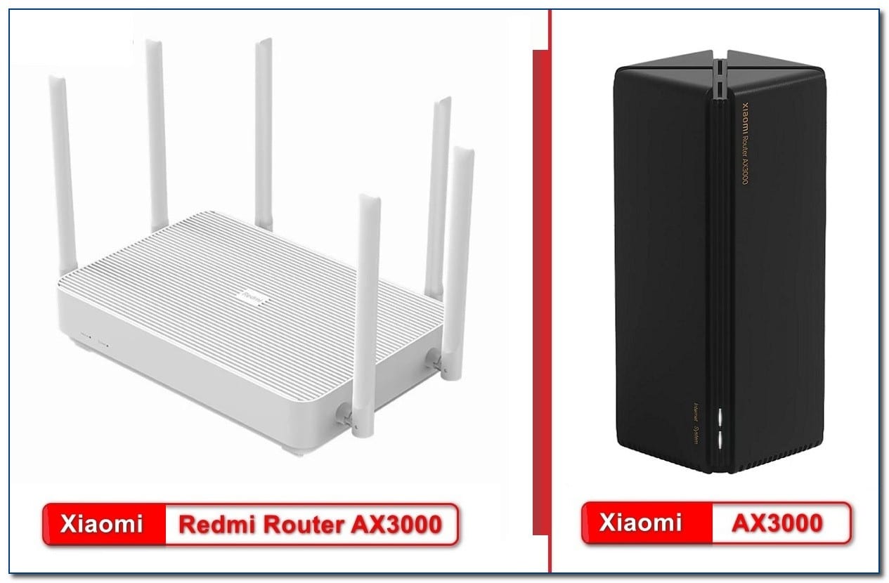 Xiaomi Redmi Ax3000 Vs Xiaomi Ax3000