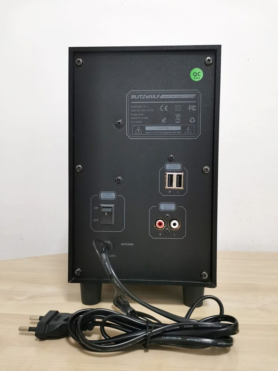 Bw Gt2 Gaming Speaker Subwoofer 5