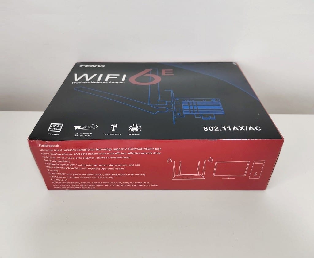 Fv Axe3000 Pcie Wifi6 Card P2