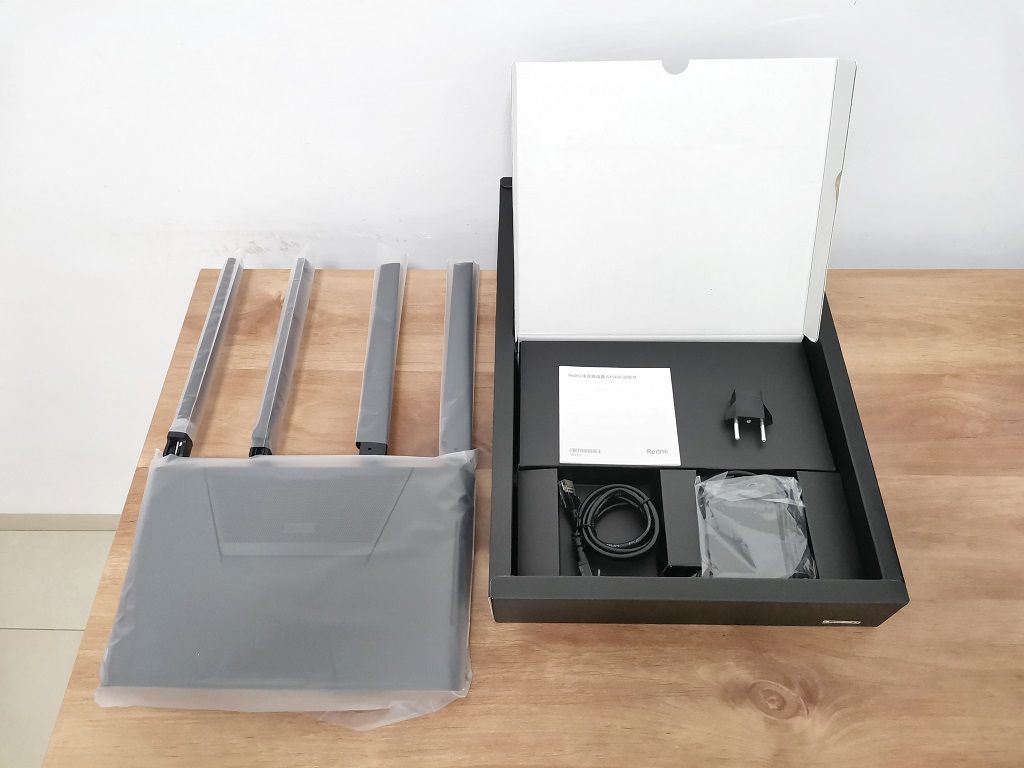 Redmi Ax5400 Unbox 1