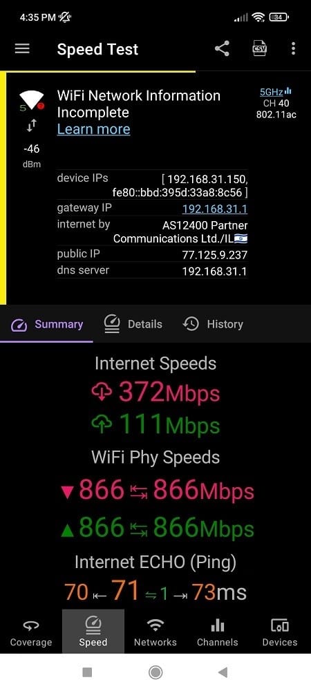 Xiaomi Mi Ax1800 Test 3