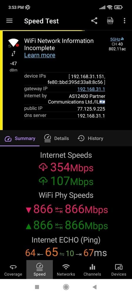 Xiaomi Mi Ax3000 Test 3
