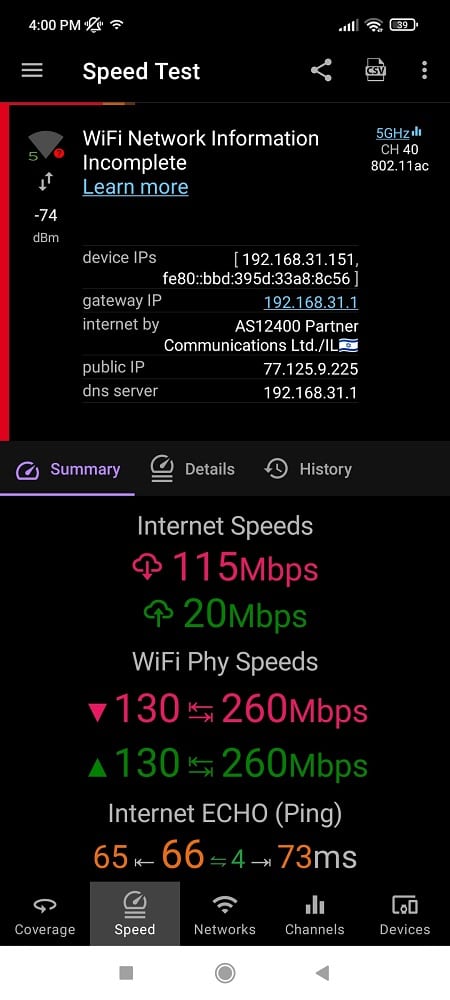Xiaomi Mi Ax3000 Test 4