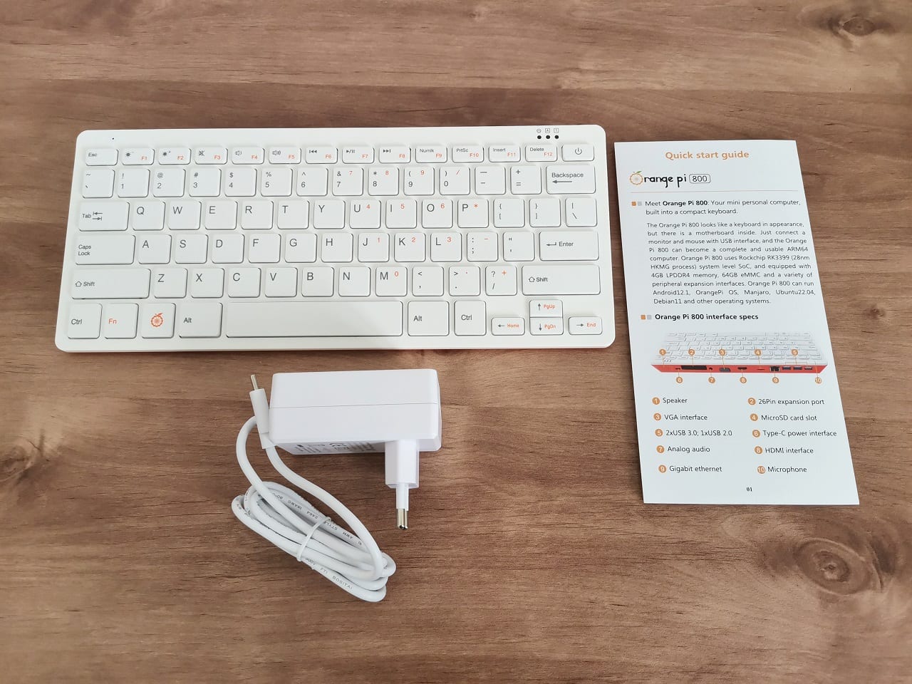 Orange Pi 800 Items