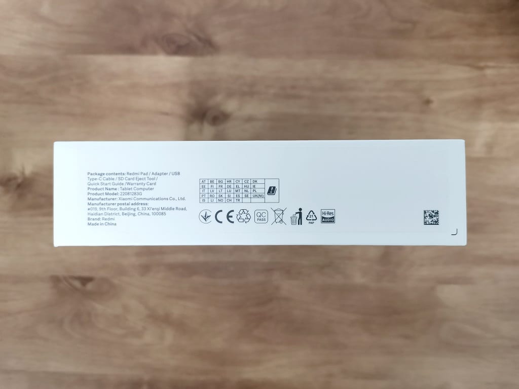 Redmi Pad 5 Pkg 4