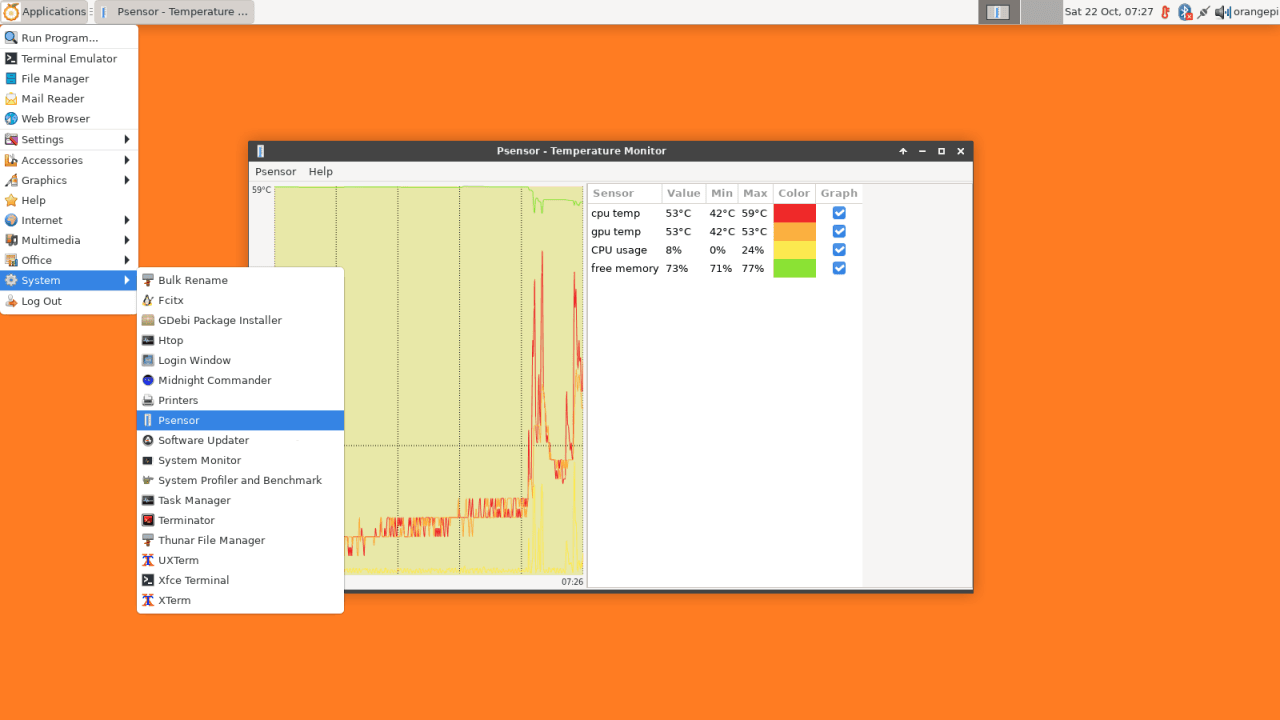 Orange Pi Os Xfce 2