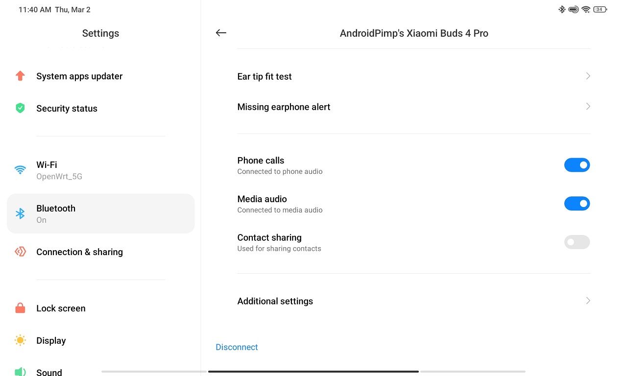 Buds 4 Pro Redmi Pad5 8