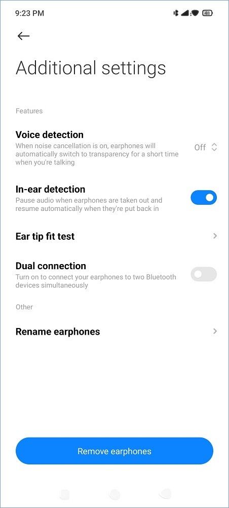 Xiaomi Buds App 6