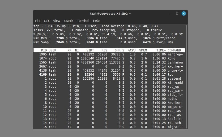 Youyeetoo X1 Linux Mint P1