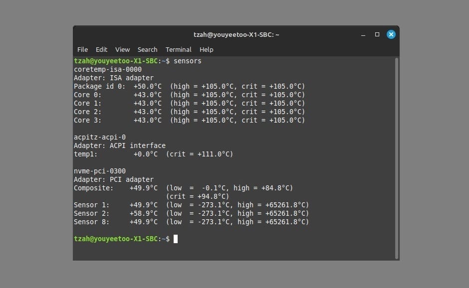 Youyeetoo X1 Linux Mint P2