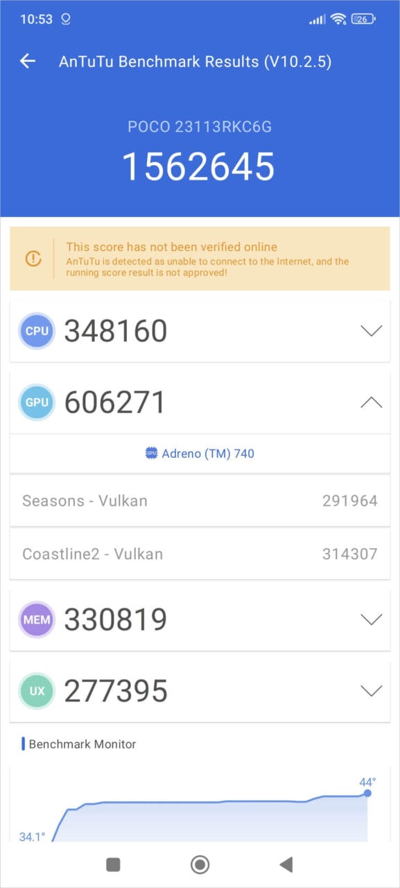 Poco F6 Pro AnTuTu 3