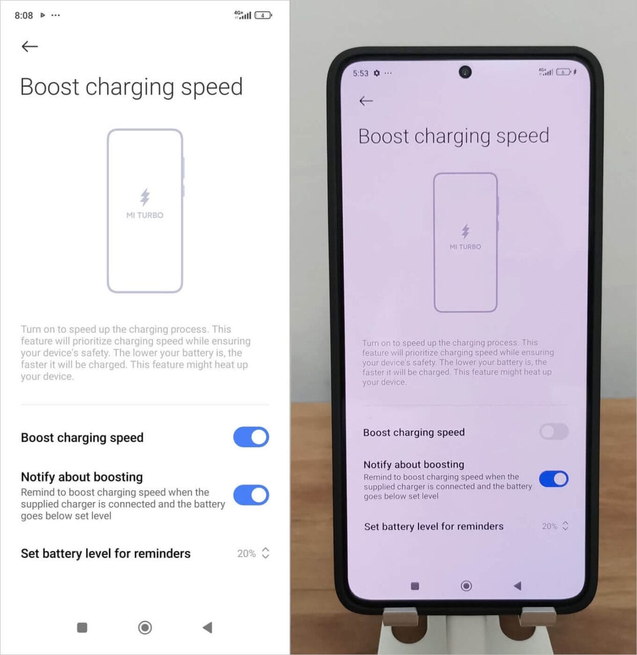 Poco F6 Pro Boost Charging Speed