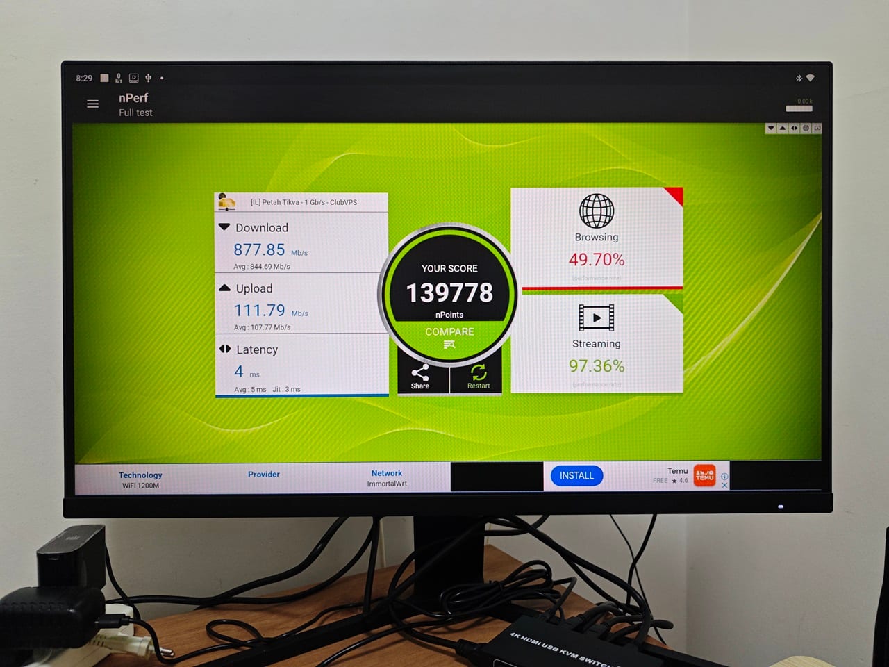 Ugoos SK1 WiFi Test 3
