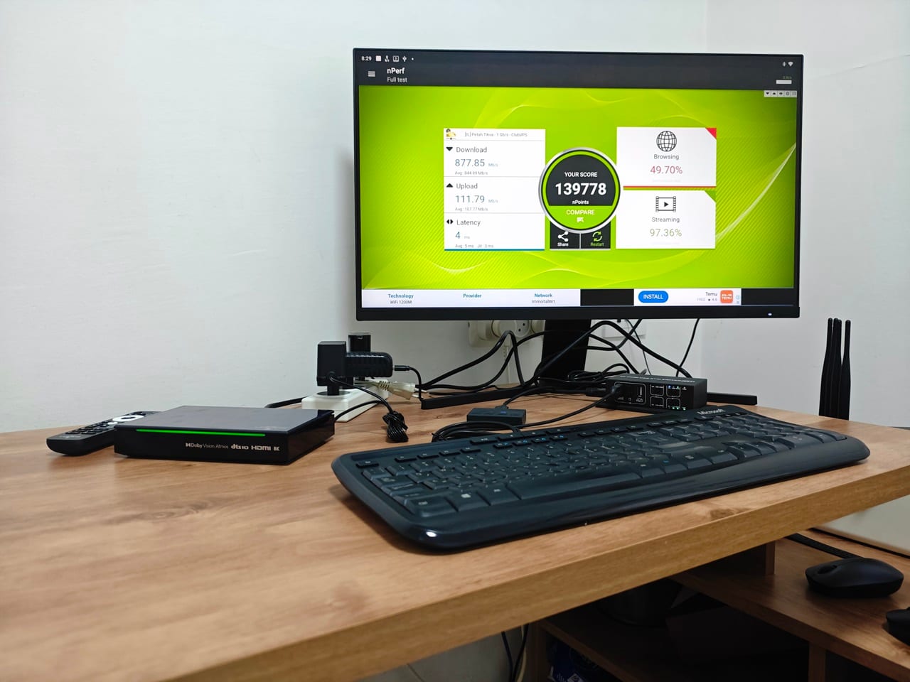 Ugoos SK1 WiFi Test 4