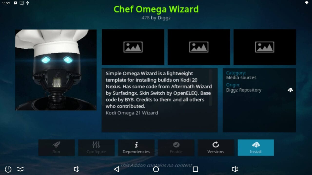 SK1 Kodi Diggz Xenon 1