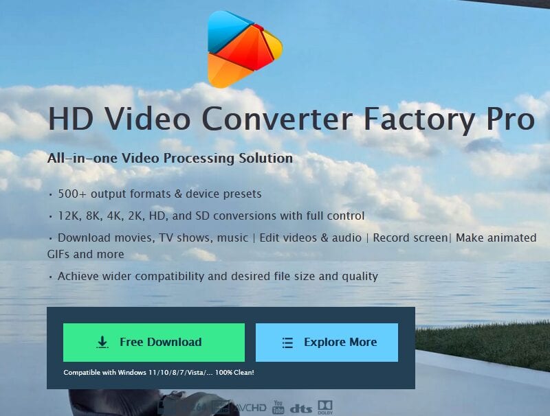 HD Video Converter Factory Pro Download