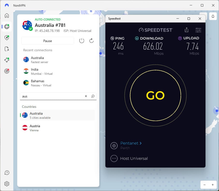 NordVPN Australia