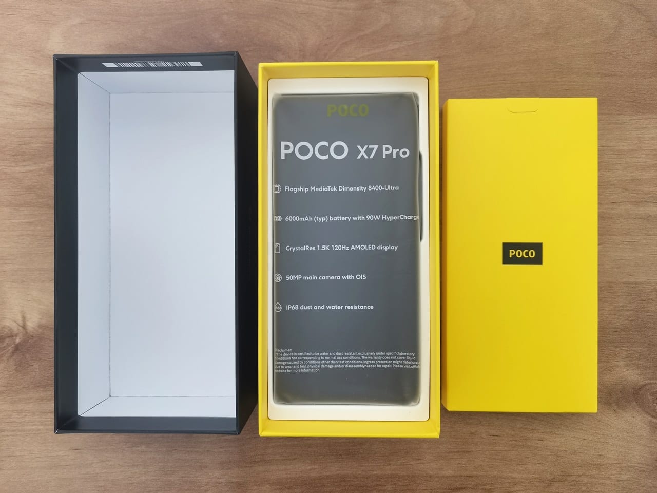 Poco X7 Pro Unbox Main Pkg 3