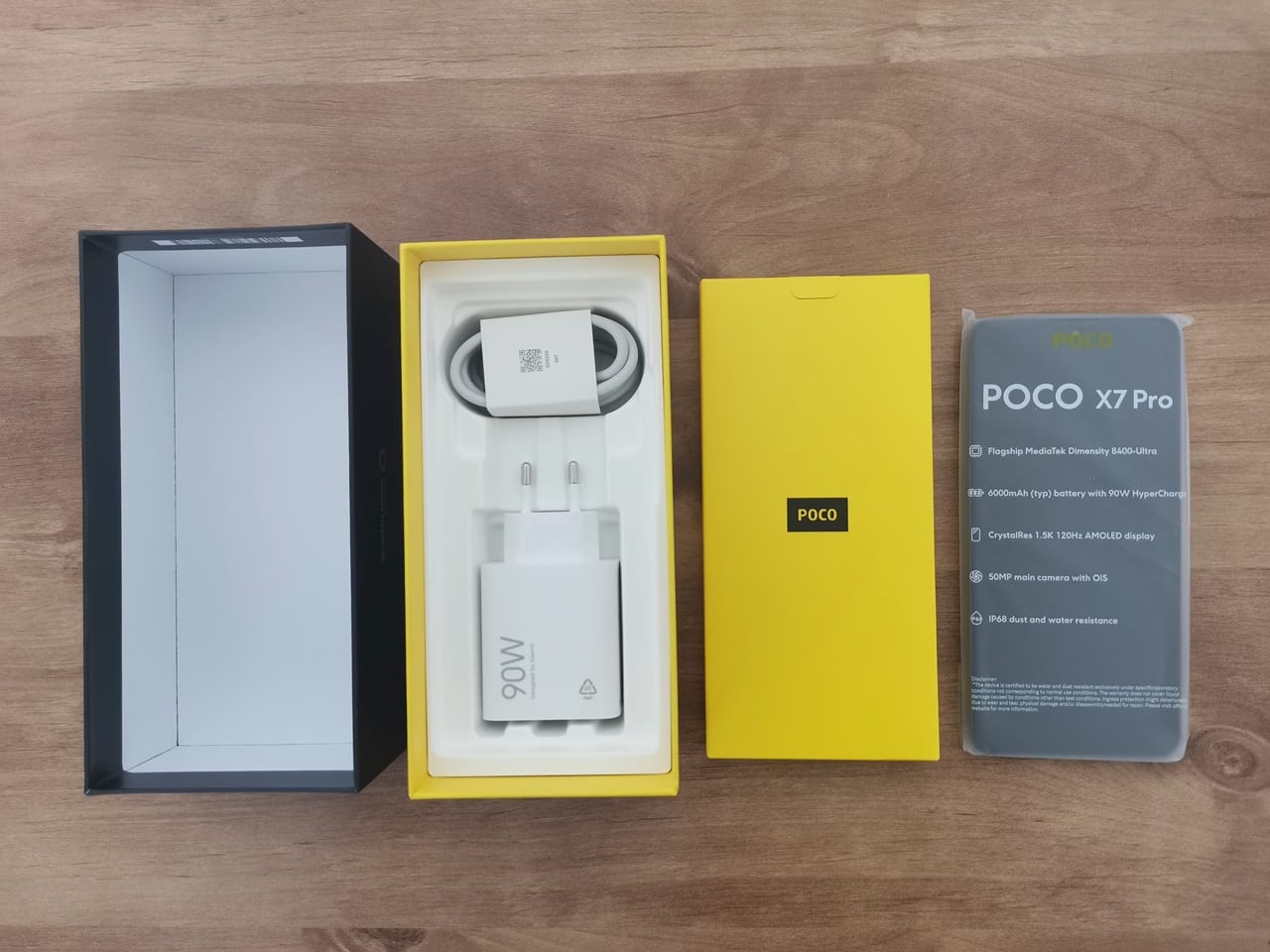 Poco X7 Pro Unbox Main Pkg 4