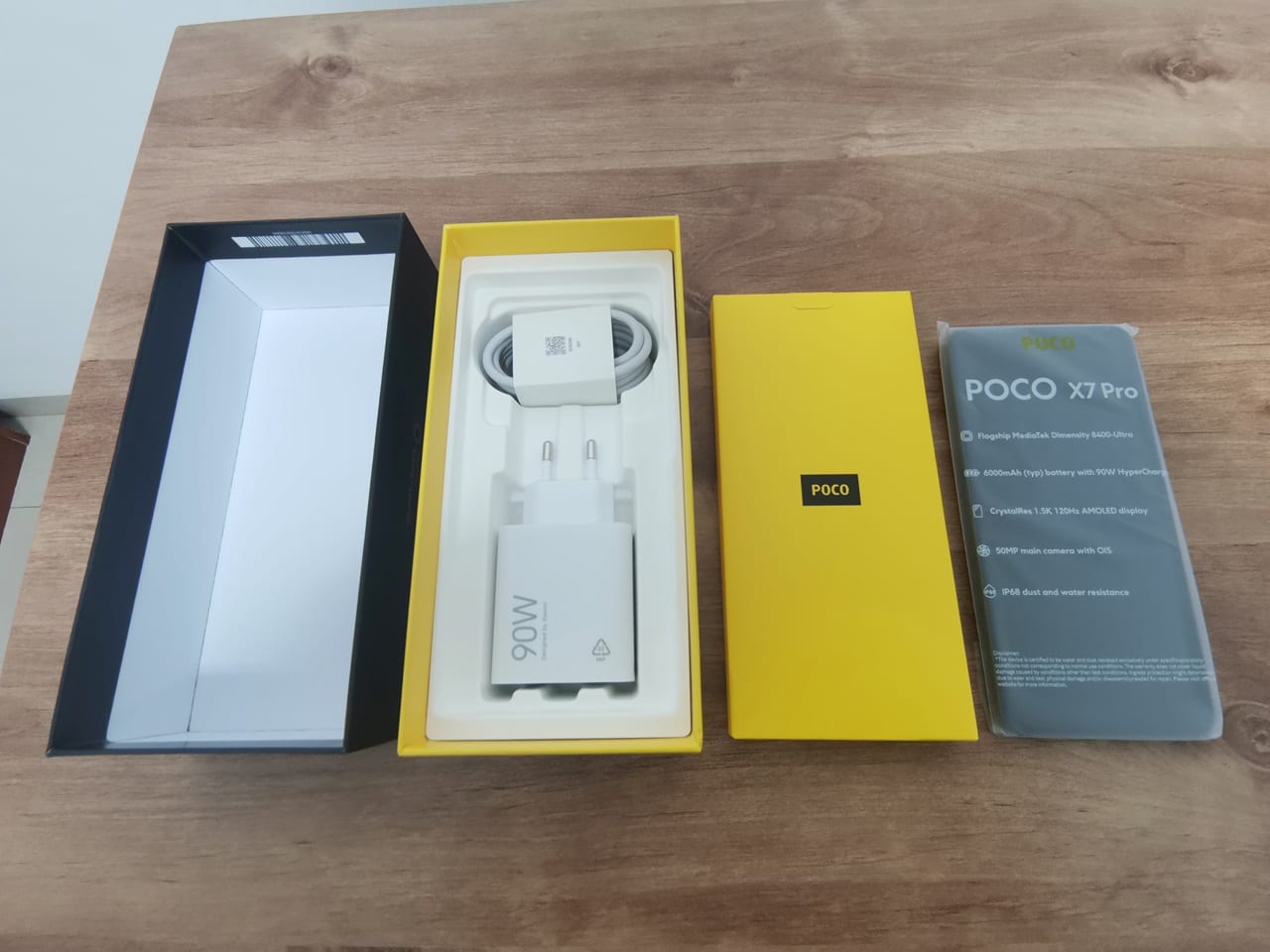 Poco X7 Pro Unbox Main Pkg 5