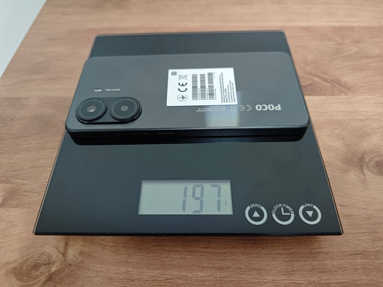 Poco X7 Pro Weight
